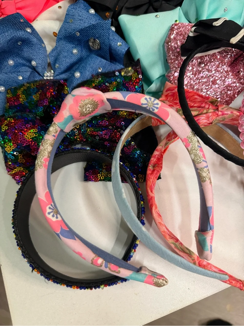 girls hair accessories lot